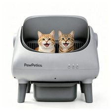 PawPetica Smart Automatic Self-Cleaning Cat Litter Box, APP Control, 2.4GHz WiFi picture