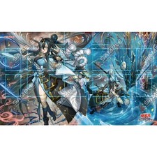 for YuGiOh Mikumari the Sealing Deity Ashtra TCG CCG Beyond the Brave Game Mat picture
