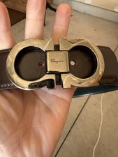 Salvatore Ferragamo Men's Leather Belt Buckle picture
