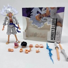 New Monkey D Luffy Gear 5 Action Figure Toy Box Set Gift in Stock with box picture