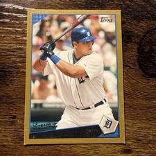 2009 Topps Miguel Cabrera #320 Gold Parallel /2009 Detroit Tigers picture