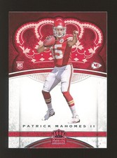 2017 Panini Preferred Crown Royale PATRICK MAHOMES II #84 💎 Rc picture