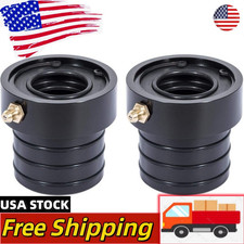 MG21103 Dana 30/44 Front Axle Tube Seal Pair for Jeep JK TJ XJ ZJ MJ 2PCS Black picture