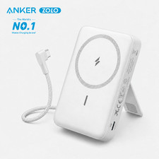 Anker Zolo Magnetic Power Bank 10000mAh 30W Wireless Portable Charger-black picture