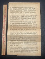 Presenting the Philippines Orig WWII Soldier's Document WW2 Breeding History picture