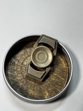 ZeroFeud Compass Nano Antique Brass very Rare EDC Spinner. picture