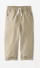Hanna Andersson Canvas Pull-On Pants Kaki Size 6 - 7 120 Mm picture