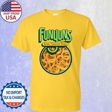 Funyuns Onion Flavored Rings Men's Yellow Size S-5XL picture