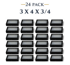 24 Pack of 3 x 4 x 3/4 Riker Display Cases Boxes for Collectibles, Arrowheads picture