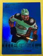Cutter Gauthier 2024-25 Skybox Metal Universe 2013 RETROS PMG BLUE Rookie /50 picture