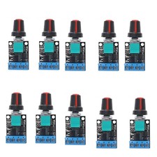 10PCS 5V-16V 10A Variable Voltage Regulator PWM DC Motor Speed Controller Switch picture