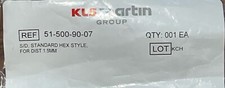 KLS Martin 51-500-90-07 Patient Screwdriver Hex Style Brand New Sealed Pack W1 picture