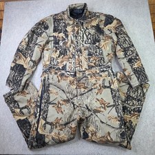 Commander Men’s L Sportsman Camo Coveralls Insulated Hunting Jumpsuit Full Zip picture