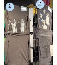 aespa Black Shirt Synk Tour Dates Kpop World Tour Concert Merch Graphic Tee picture