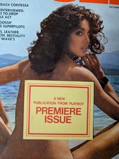 QUI October 1972 The bareback Contessa Marlon Brando. Rare First Premier Issue  picture