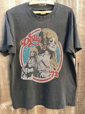 Vtg Dolly Parton 72 Tour Graphic Charcoal Unisex T shirt Men Women S-5XL picture