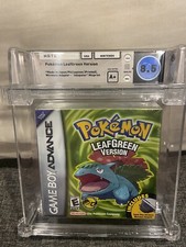 2004 Nintendo Gameboy Advance Pokemon LeafGreen Version Wata 8.5 Seal A+ picture