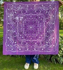 SALE 13 Colors Giant Extra Large Texas Size Paisley Bandana  42x42 picture