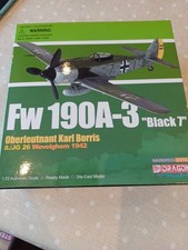 Dragon Wings 50085 1/72 Fw190A-3 Black 7 Karl Borris 8/JG 26 Wevelghem 42 Ref V1 picture