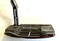 BOCCIERI Q2-M BLADE PUTTER HEAD ONLY, 400g, MILLED FACE, COVER. picture