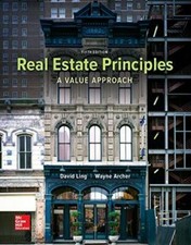 Real Estate Principles: A Value Approach (Irwin Real Estate) - Hardcover - GOOD picture