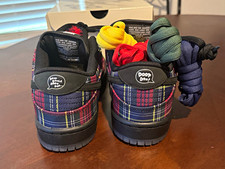 Nike SB Dunk Low Pro Nardwuar Skate Shoes 9.5 w/ Box Laces picture