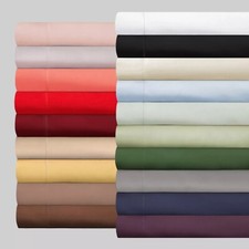 100% Egyptian Cotton 600 Thread Count Sheet Set Luxury Bed Sheets & Pillowcases picture