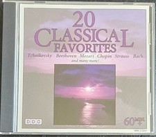 20 Classical Favorites CD featuring Pieces by Tchaikovsky, Beethoven, and Mozart picture