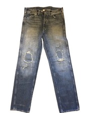 Ralph Lauren RRL Straight Fit Eastborough Distressed Jeans picture