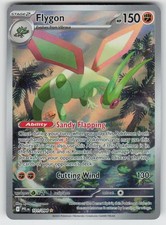 Flygon 101/094 Illustration Rare Phantasmal Flames Pokemon Holo Near Mint picture