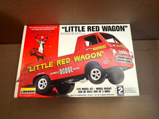 Lindberg Little Red Wagon Dodge A100 1:25 Model Kit #72158 Bill Maverick Golden picture