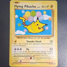 Pokemon TCG Flying Pikachu 110/108 Evolutions Secret Rare Regular Eng 2016 40 HP picture