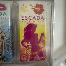 ESCADA COLLECTOR'S EDITION 5 MINI EDT PERFUME SET 4 ML .13 OZ Rare picture