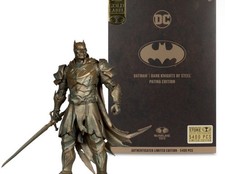 DC Multiverse - Batman (Dark Knights of Steel) Patina Gold Label Figure - 7 Inch picture