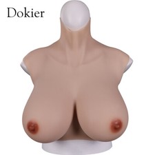 Dokier Oversize Silicone Breast Forms For Large Frame Crossdresser Drag Queen  picture