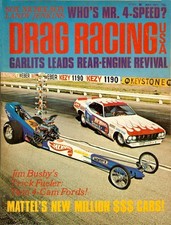 1967 1968 1969 1970 1971 1973 1974 Drag Racing Magazines-Sold separately. Rare picture