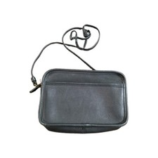 Vtg Coach Carnival Bag 9925 Leather Crossbody Black Minimalist Quiet Luxury  picture