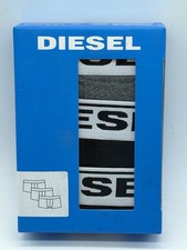 NEW 3 PACK DIESEL COTTON STRETCH LONG TRUNK BLACK / GREY SIZE LARGE MSRP$ 42.00 picture