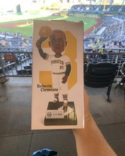 2026 Roberto Clemente Pittsburgh Pirates SGA Bobblehead 9/15/26 Fast Shipping picture