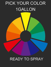 Pick Your Color - Ready to Spray - 1 Gallon of Paint(Pick Your Color picture