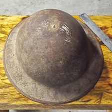 Original WWI M-1917 Helmet  **READ DESC** picture
