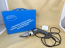 Kett KD-200 Electric Power Shear Sheet Metal Cutter Tested Working w/ Case picture