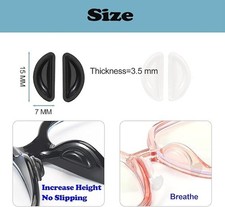 8 - 40 Pc Soft Nose Pads Stick On Adhesive Anti Slip Eyeglasses Sunglasses Glass picture