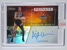 2025 Panini Donruss WNBA - Private Signings #PS-AJW A'ja Wilson - PANINI SEALED picture