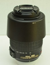 Nikon AF-S DX NIKKOR 55-200mm f/4.5-5.6G ED VR F Mount w/ Hood Cap Manual picture