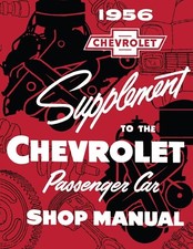1956 Chevrolet Passenger Car Shop Manual picture