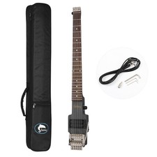Batking Electric Travel Headless Guitar W/Double Locking Tremolo Bridge W/ Bag picture