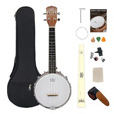 23 inch Banjolele 4 strings Sapele Portable Banjo Ukulele Musical Instruments picture