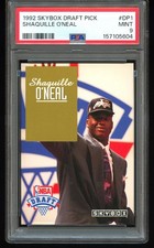 ROOKIE: 1992-93 SkyBox Draft Picks - Shaquille O'Neal #DP1 - PSA 9 - SHIPS FREE picture