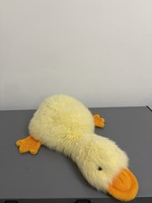 Cute Yellow Duck Plush Toy Soft Stuffed Animal Fluffy Duckling Pillow Gift picture